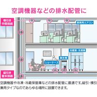 カクダイ GAONA ドレントラップ 20/25縦横引 GA-KW030 1個