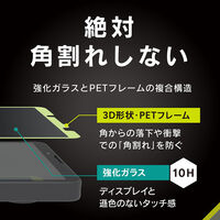 トリニティ Xperia 10 VII [FLEX 3D] ブルーライト低減 フレームガラス TR-XP255-G3-B3CCBK 1個（直送品）