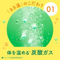 きき湯 マグネシウム炭酸湯 スプーンなし2回分増量 420g お湯の色 青緑色の湯（透明タイプ）1セット（1個×3） アース製薬