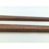 籐芸 アイアンウッド箸 五角Mアイアンウッド 553647 1個（直送品）
