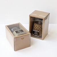 TOSSDICE MESH COVERED KITCHEN CONTAINERS -CANISTER M ブラウン 558636 1個（直送品）