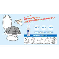 水がいらないトイレせいけつさん10回分 007ー70238イワツキ　防災　備蓄