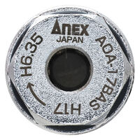 アネックスツール ANEXAOAー17BASオフセットアダプター17専用ビットアダプターショート 3113861 1個（直送品）