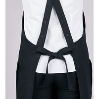 住商モンブラン エプロン 黒 5-890 フリーサイズ 1枚