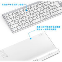 キーボード ワイヤレス Bluetooth テンキー付/JIS配列/パンタグラフ/超薄型 IC-BK23-SW iClever