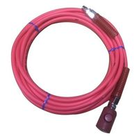 エスコ 8.5/12.5mmx10m エアーホース(カプラー付/PVC) EA125CF-110 1本（直送品）