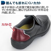 ミドリ安全 JIS規格 安全靴 短靴 RT119 静電 24.0cm ブラック 1800051607 1足（直送品）