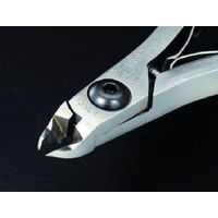 エスコ 115mm 精密用ニッパー(フラッシュ/ピアノ線用/ESD) EA535TX-2 1丁(1本)（直送品）