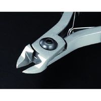 エスコ 140mm 精密用ニッパー(セミフラッシュ/ESD) EA535TG-11 1丁(1本)（直送品）