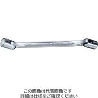 エスコ 14x15mm フレックスレンチ EA612GA-5 1本（直送品）