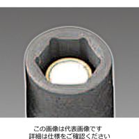 エスコ 1/2”DR M付インパクトソケット(メトリック・インチ) EA164DV-6 1セット（直送品）