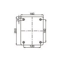 エスコ 250mm キャスター(固定金具・スプリング付) EA986KL-250 1個（直送品）