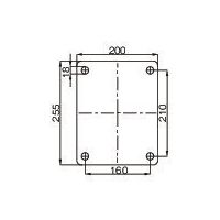 エスコ 300mm キャスター(自在金具) EA986KT-300 1個（直送品）