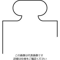 エスコ 125mm キャスター(自在金具・ツインホイール) EA986JX-125 1個（直送品）