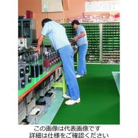 エスコ 1.0x 10m/9.0mm クッションシート(緑) EA997RB-53 1巻（直送品）