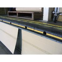 エスコ 450x 70x 70mm ドックバンパー EA983FK-16 1セット(3個)（直送品）