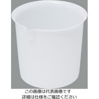 エスコ 1000ml ポリビーカー EA991KT-1000 1セット(15個)（直送品）