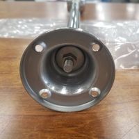 エスコ 105mm(32mm) ブラケット(先端用 ステンレス製) EA951EJ-32L 1セット(4個)（直送品）