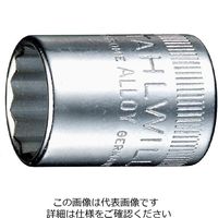 エスコ 1/4”DRx 3/8” ソケット EA617XB-7 1セット(4個)（直送品）
