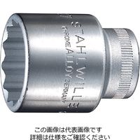 エスコ 1/2”DRx18mm ソケット EA617ZA-18 1セット(3個)（直送品）