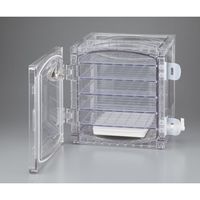アズワン 真空デシケーター(UVカットタイプ) 420×392×281mm VDC-21U 1台 1-612-03（直送品）