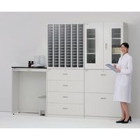 アズワン セレクトラボ ラテラル(1列4段) 750×450×1050mm LL4-7 1個 1-3368-02（直送品）