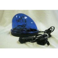 エスコ DC12V/24V 自動車用LED回転灯(青色) EA983FS-52A 1個（直送品）