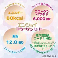 【栄養補助食品】 クリニコ エンジョイコラーゲンゼリー ピーチ味 0646158 1セット（24個）