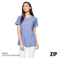 フォーク カ】7022SCー2 サックス M 7022SC-2-M 1枚　スクラブ