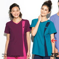 フォーク カ】7023SCー11 ターコイズ M 7023SC-11-M 1枚　スクラブ