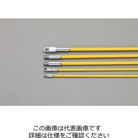 エスコ 4.5mm/6.5mmx1.5m FRP通線ロッド(5本組) EA597BM-5 1組（直送品）