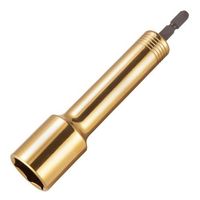 エスコ 22 mm 電ドルソケット(ロング) EA612AV-222 1セット(3個)（直送品）