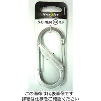 エスコ 90x38mm Sカンスナップ(ステンレス製/シルバー) EA638AD-84 1セット(10本)（直送品）