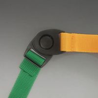 エスコ 38mm バックル(回転式/プラスチック製) EA628RB-138 1セット(25個)（直送品）