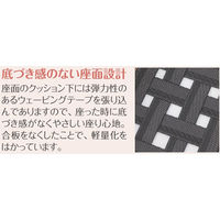 アイリスチトセ　レリスタ　ナチュラル／グリーン　RST-MN-UP2765　1脚　（直送品）
