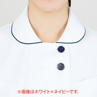 住商モンブラン フルール レディスジャケット 半袖 ピンク L 73-1942　白衣（直送品）