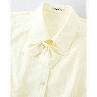 ボンマックス 半袖ブラウス イエロー 15号 RB4546-10-15 1着（直送品）