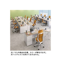 C687BW FSF1|オカムラ シルフィー ハイバック 布張 白ボディ アルミ脚 可動肘 ブラック 1脚（直送品）