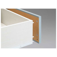 白井産業 フレンチシャビー フレンチテイストがお洒落なハイチェスト 1台（直送品）