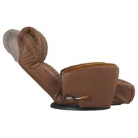 宮武製作所　肘付本革座椅子-風雅-　ブラウン　（直送品）