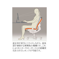 【設置込】イトーキ　トルテRチェア　ハイバック　モスグリーン　アジャスタブル肘付　KZ237GBM-W9Q6（直送品）