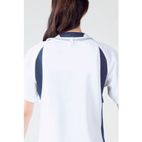 アシックス スクラブジャケット(男女兼用) 半袖 LL CHM301-0609 1枚　スクラブ（直送品）