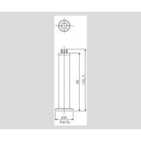 アルバック ピラニ真空計 GPー1000G+測定子WPー16 GP-1000G/WP-16 1式 2-156-04（直送品）