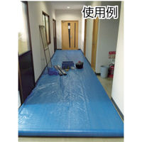 ユタカメイク 薄手ブルーシート　3．6ｍ×5．4ｍ BSMK　1枚