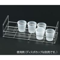 アズワン ディスポカップラック DCF-M 1台 3-1465-02（直送品）