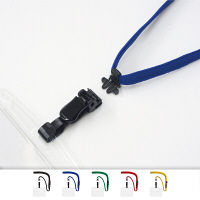 オープン工業 OP 吊り下げ名札 脱着式 名刺サイズ 10枚 赤 NL-5-RD 1袋(10枚) 472-3121（直送品）