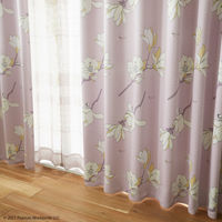 スミノエ PEANUTS セミオーダー カーテン マグノリアパーク 2700×2400mm ピンク 1セット(2枚入)（直送品）
