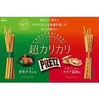 超カリカリプリッツ＜和風だし香る ホタテ醤油味＞ 10個 江崎グリコ プレッツェル おつまみ