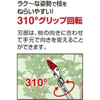 アルスコーポレーション アルス 伸縮式高枝鋏ズームチョキエコノ標準タイプ2m 160ZD-2.0-3D 1本