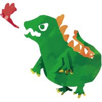 デコレコーポレーション メラミンランチ5pcsギフトセット きょうりゅう RB-17121 1セット（直送品）